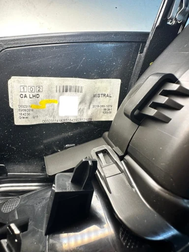 Difusor Ar Central Peugeot 3008 2018 2019 a 2021 9814075577