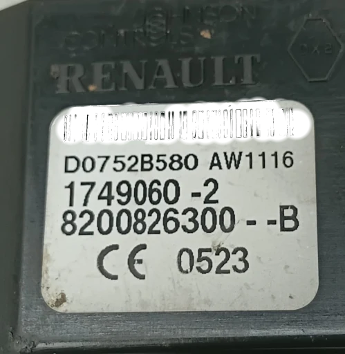 Cilindro Miolo Ignição Renault Sandero 1.0 2008 2009 a 2011 1749060-2