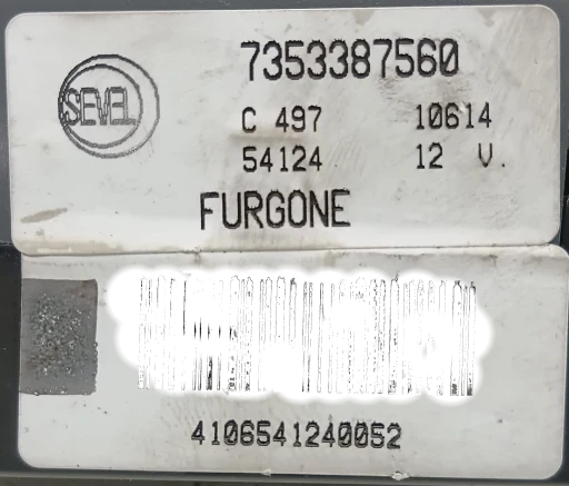 Botão Interruptor Alerta Fiat Ducato 2006 a 2017 7353387560