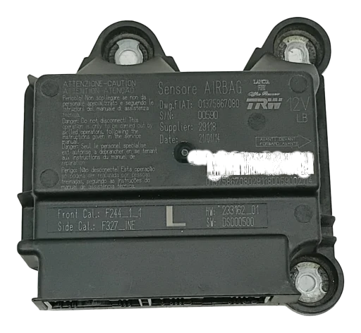 Modulo Airbag Fiat Ducato 2.3 2011 2012 2013 2014 01375867080