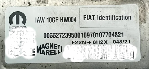 Kit Modulo Injeção Jeep Renegade 1.8 Flex Autom 2020 2021
