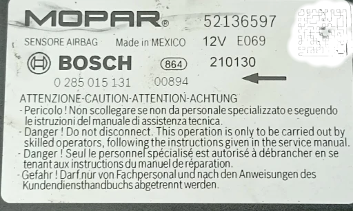 Kit Airbag Jeep Renegade 2019 2020 a 2021