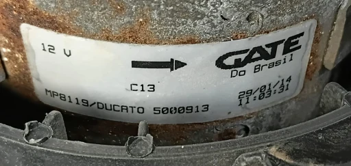 Par Ventoinha Eletroventilador Fiat Ducato 2.3 2010 a 2017 5000972 5000913