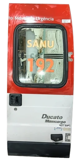 Porta traseira direita fiat ducato jumper 02/17 teto alto
