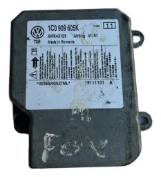 Módulo Central Do Air Bag Vw Polo 2010 2012 1C0 909 605K