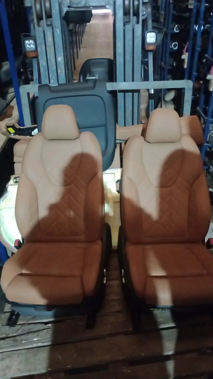 JOGO DE BANCO X5 XDRIVE CARAMELO