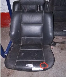 JOGO DE BANCOS BMW 328I SOMENTE DIANTEIRO
