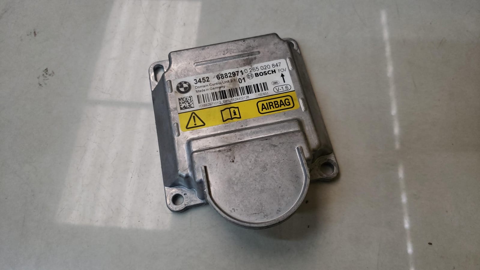 Módulo airbag Bmw X3 N20 2.0 2012 a 2017 34526882971