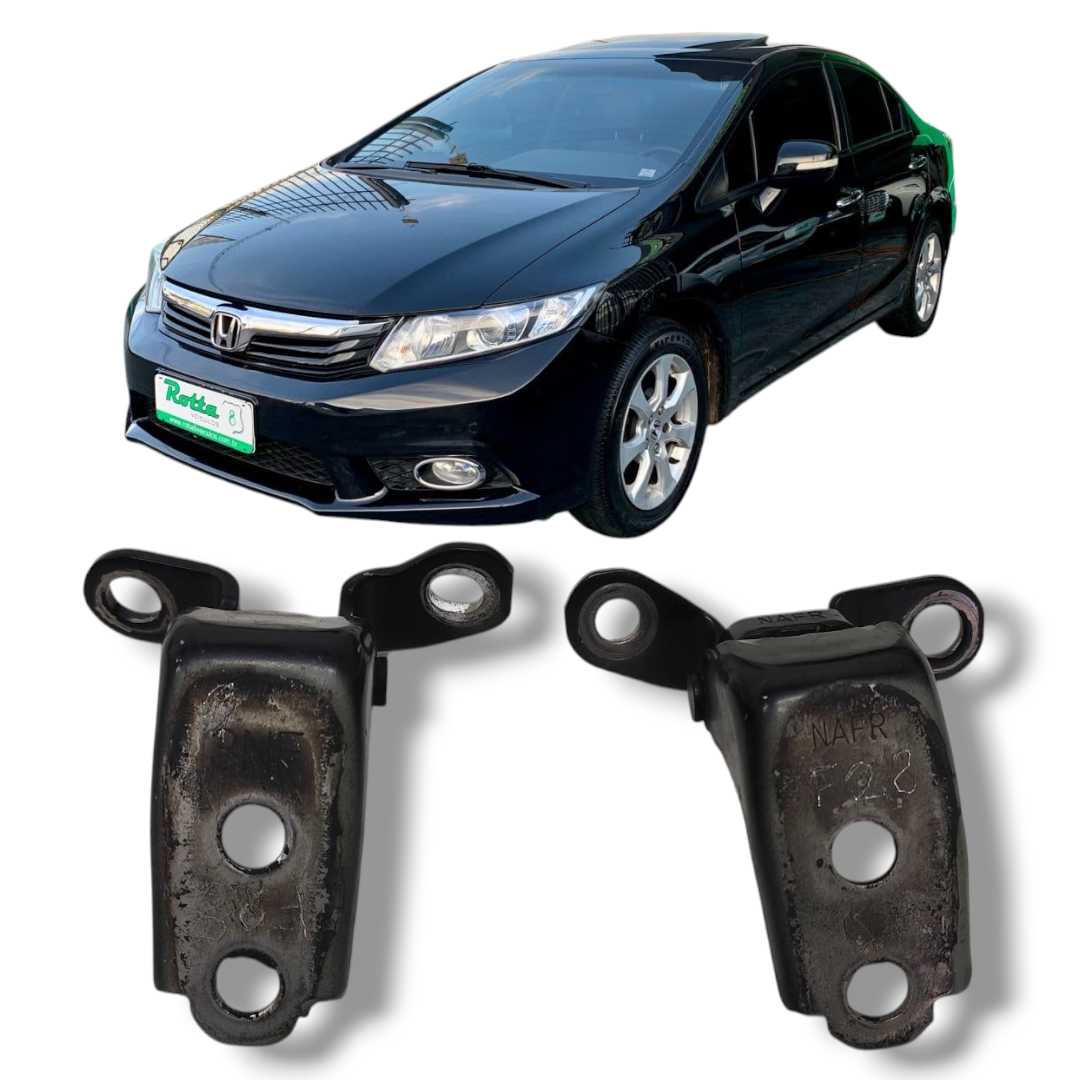 Dobradiça porta dianteira direita Honda Civic 2012 A 2016