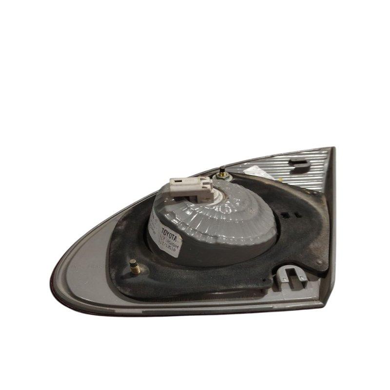 Lanterna Tampa Traseiro Esquerdo Toyota Corolla 2003  2008 Esquerdo/motorista Vermelho