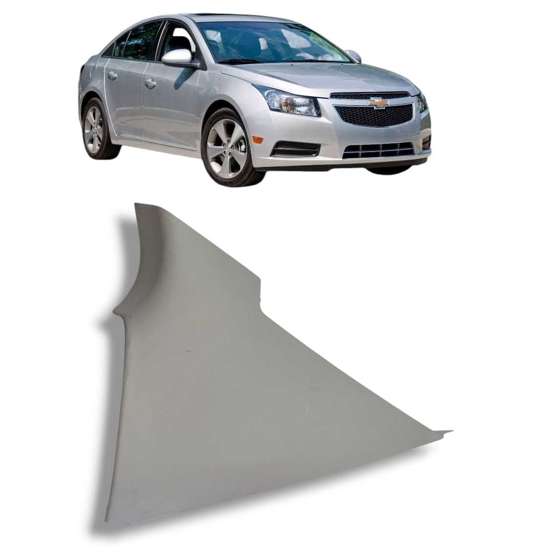 Acabamento Coluna Traseira Esquerda Gm Cruze Original