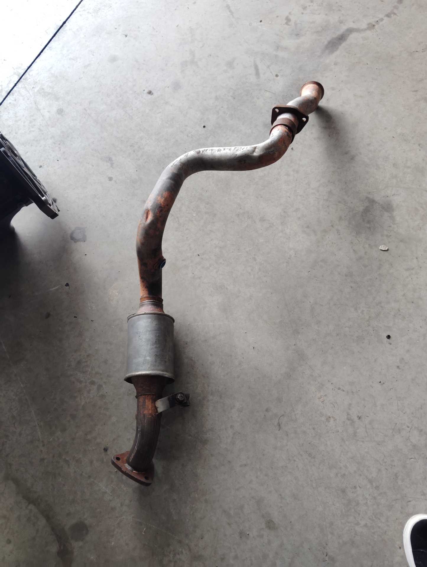 Escapamento Tubo Saida Motor Volksvagem Gol 1.0 Giv 2p 2013