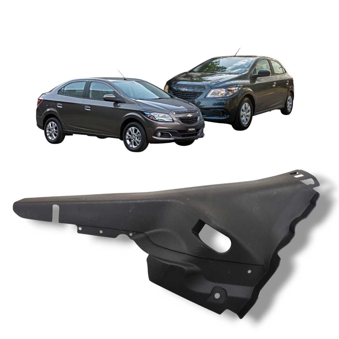 Acabamento coluna traseira esquerda GM Onix 2013 19 original