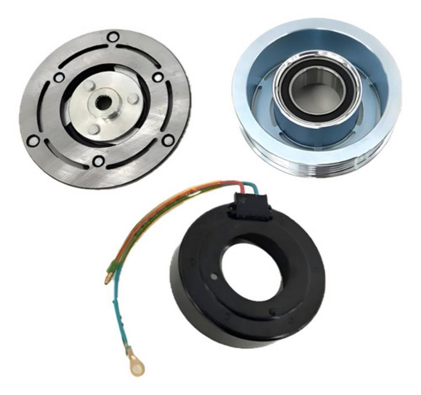 Kit Polia Embreagem Bobina Compressor Ar Ducato Boxer Jumper