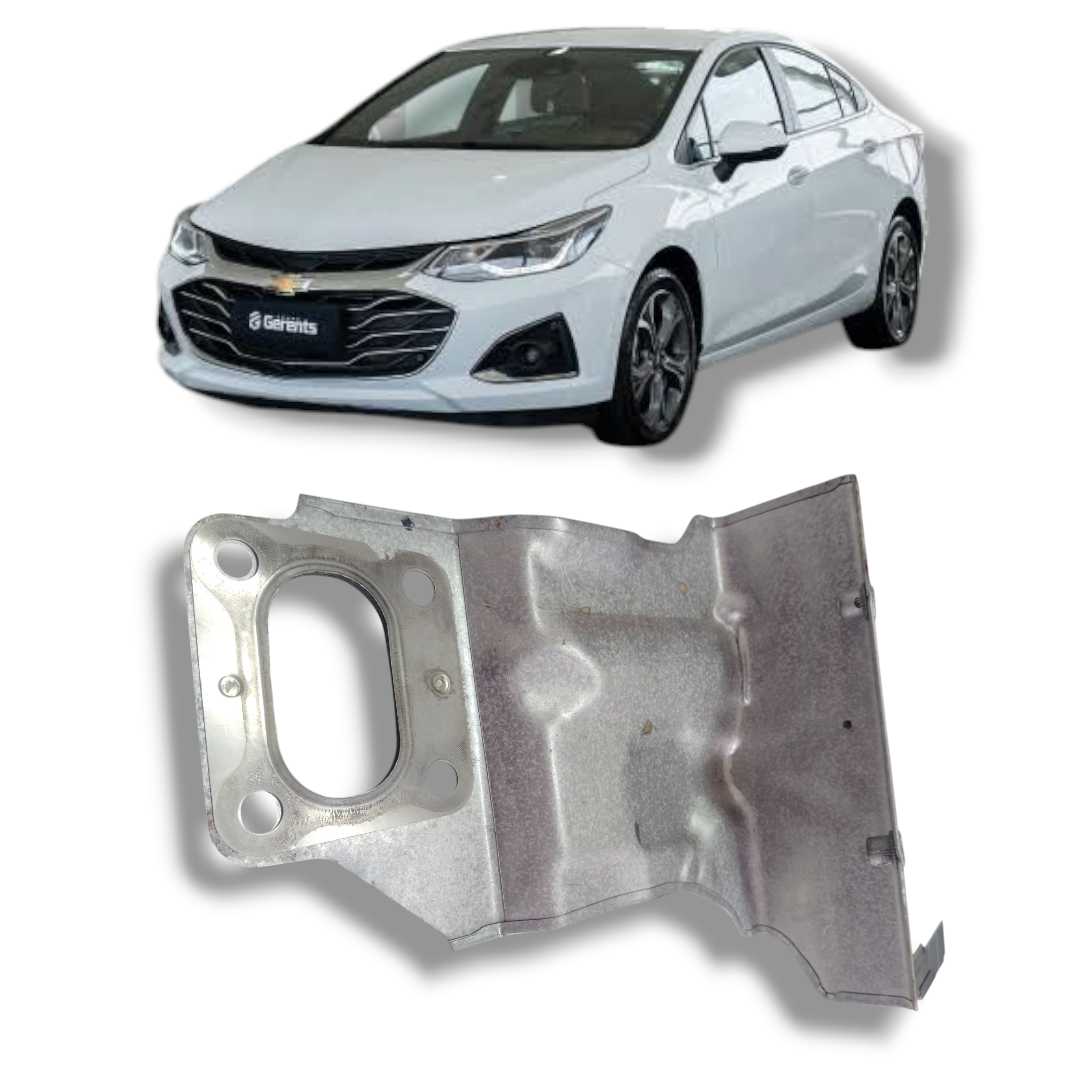 Defletor Protetor Calor Turbina GM Cruze 2017 a 2023