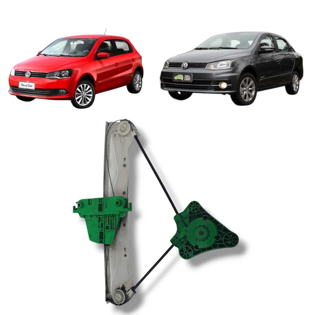 Máquina vidro dianteiro esquerdo VW Gol Voyage 