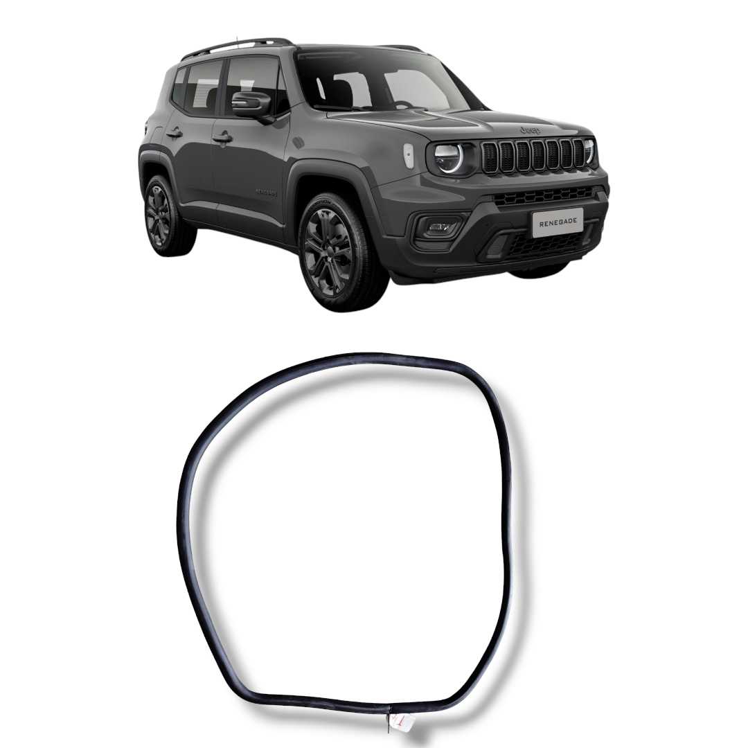 Borracha porta dianteira esquerda Jeep Renegade 2021 2024