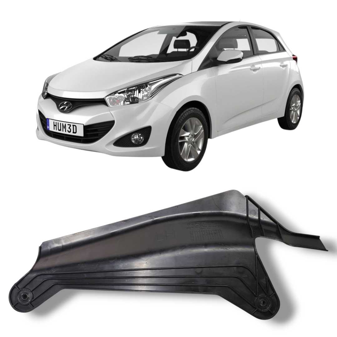 Acabamento fechadura traseira esquerda Hyundai HB20 2013 19