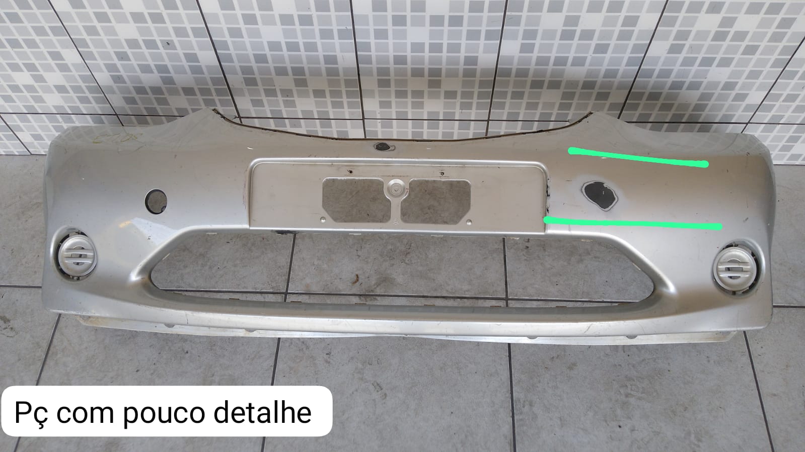 Parachoque Dianteiro Toyota Etios 2010 a 2011/Recuperado