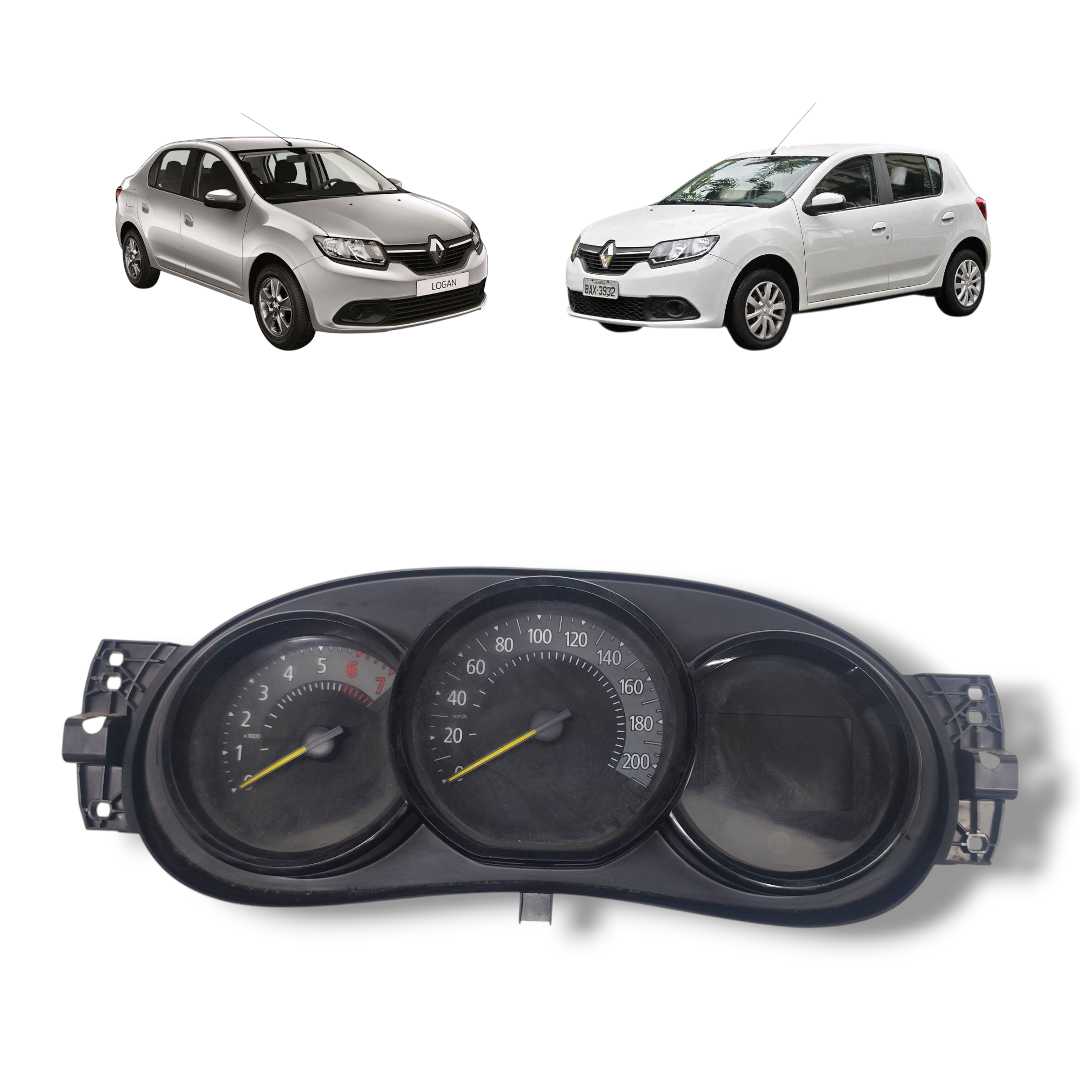 Painel instrumentos Renault Sandero Logan 2015 2018 original