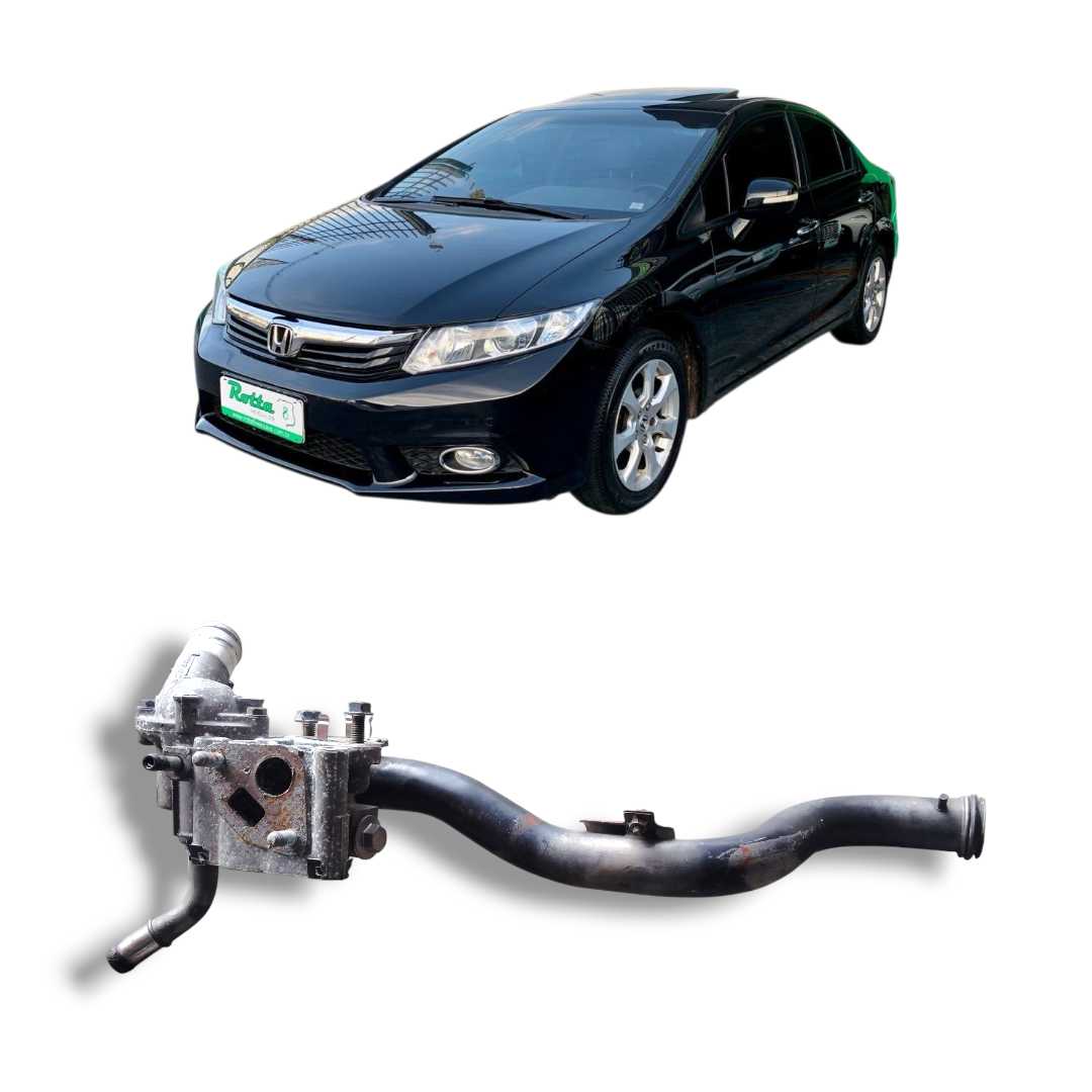 Carcaça válvula termostática Honda Civic G9 1.8 2012 a 2016