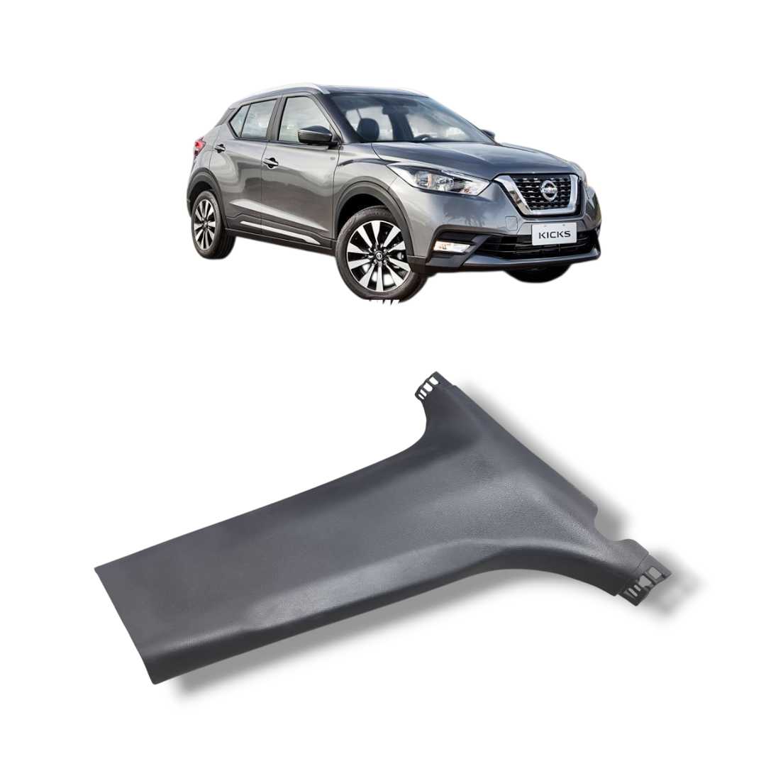 Acabamento inferior coluna direita Kicks 2017-2021 original