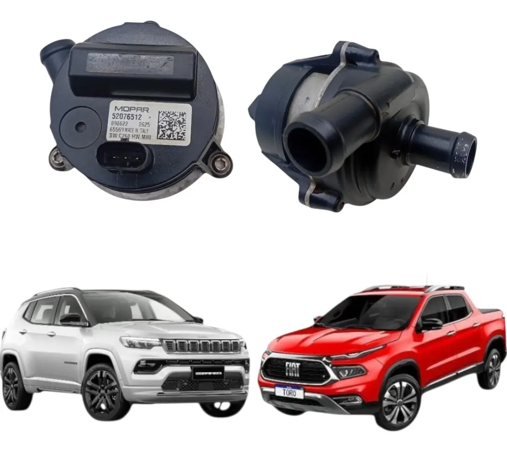 Bomba D'água Eletrica Fiat Toro Jeep Compass 17/25 52076512
