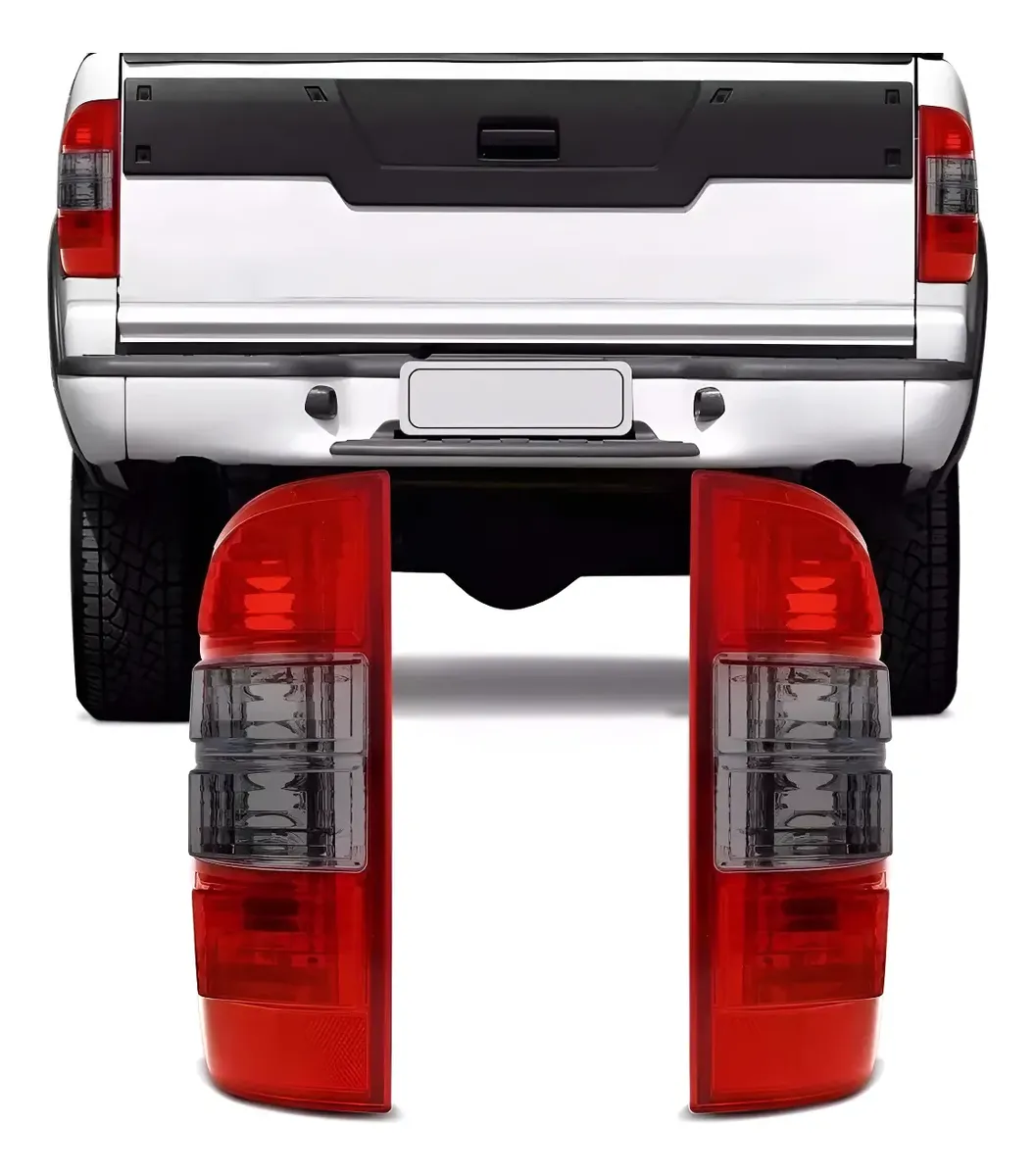 Lanterna Traseira esquerdo s10 2008/2010 S/01/07  fume