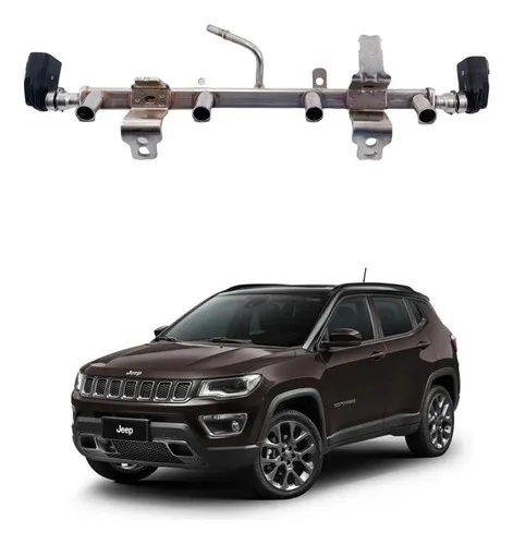 Flauta Bico Injetor Jeep Compass 2.0 Flex 2017 a 2022
