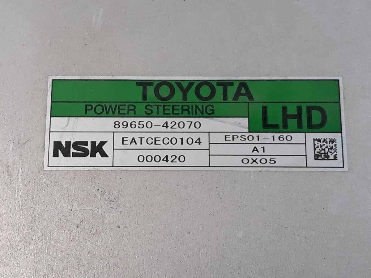 Modulo Da Direção Elétrica Toyota Rav4 07/12 Cod. 8965042070