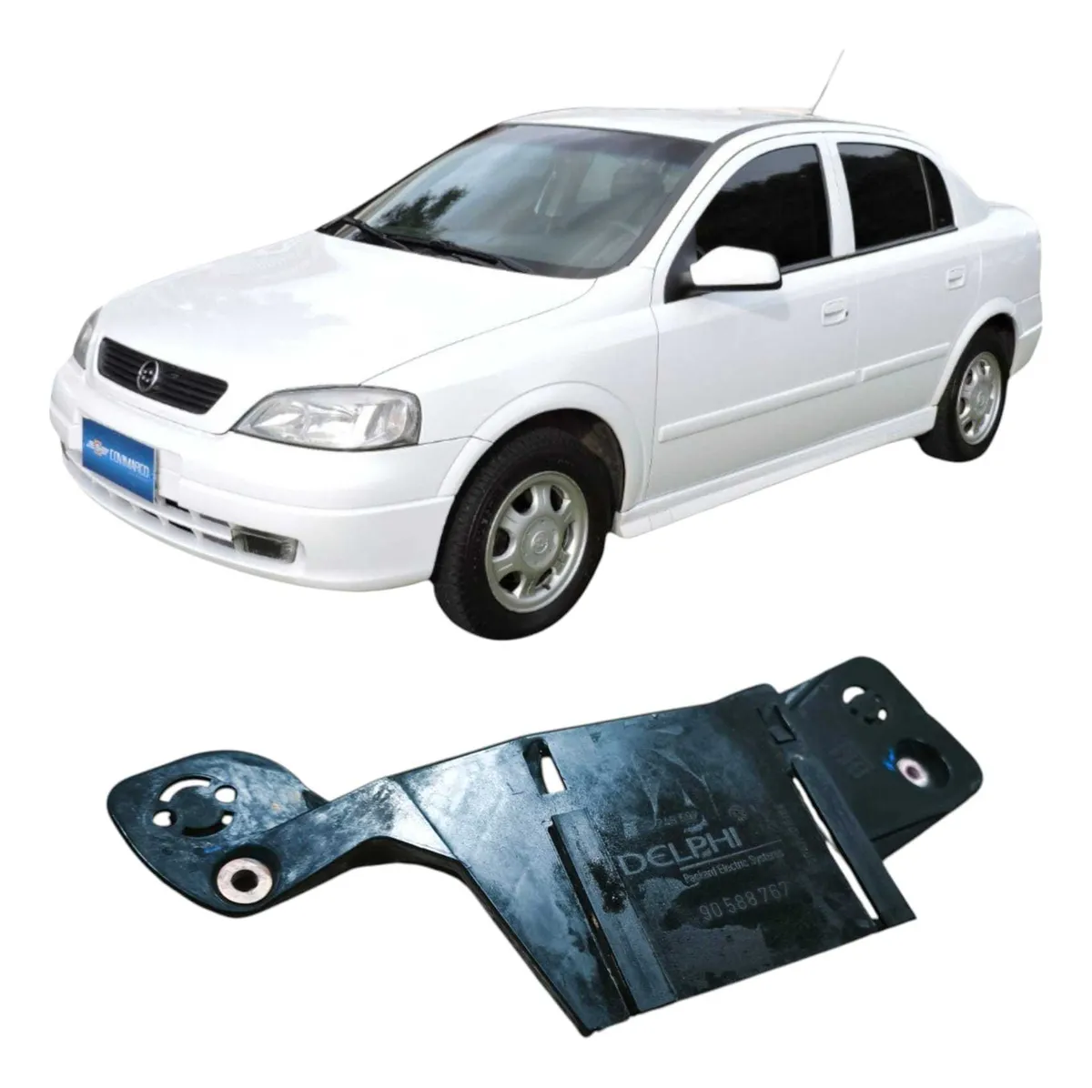 suporte modulo ar condicionado  gm astra 2000 (as)