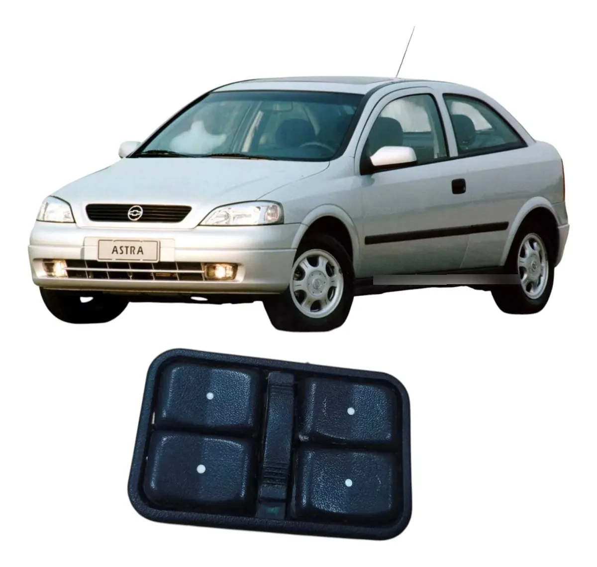 comando vidro dianteiro esquerdo astra 2000 90561086 (SC)