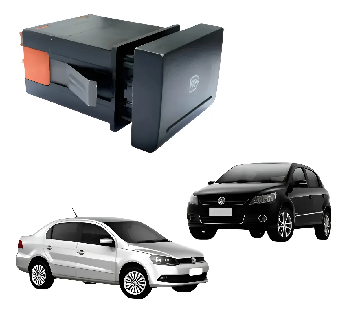 Botao Trava Vidro Gol Voyage 2008/12 5u0959859b