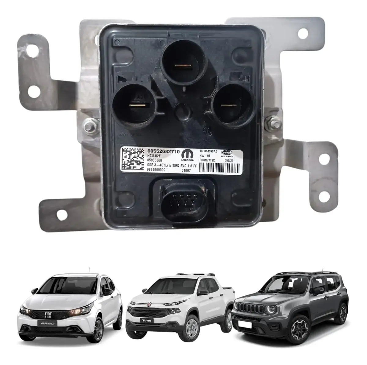 Modulo Ventoinha C/Suporte Argo Mobi 2017/24 00552682710