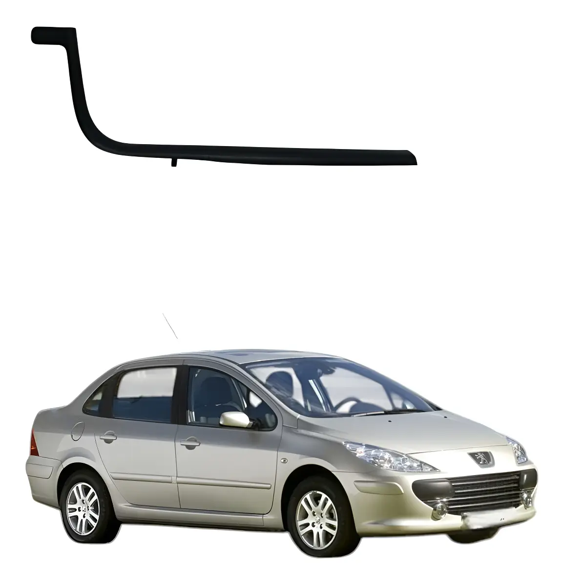 soleira dianteira direita peugeot  307 2008 9659574277 (SC)