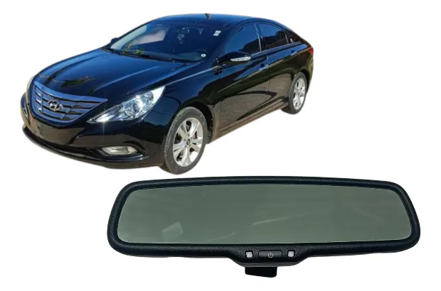 Retrovisor Simples Interno Santa Fé 2014 a 2019 Sonata 10/13