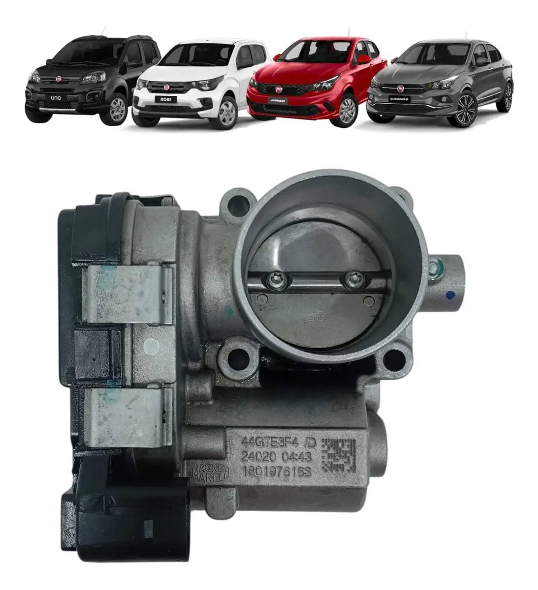Corpo Borboleta Tbi Strada Cronos 1.0 1.3 2018/24 44gte3f4