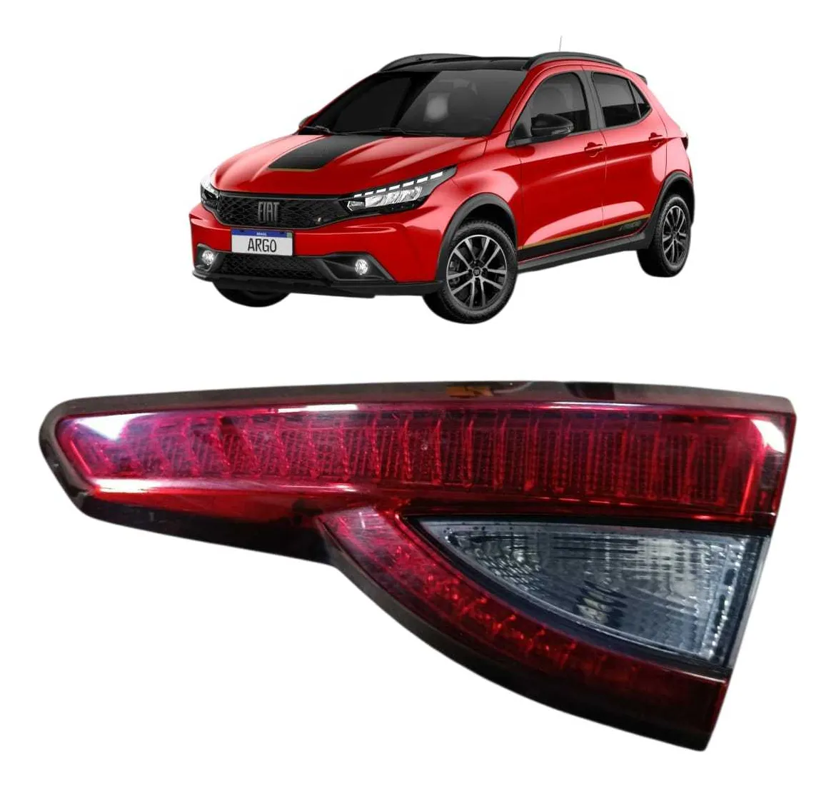 Lanterna Tampa Traseira Direita Fiat Argo 49440748 2017/25