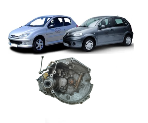 Caixa Cambio Peugeot 206 Citroen C3 1.4 8v 2004 a 2007 Varão