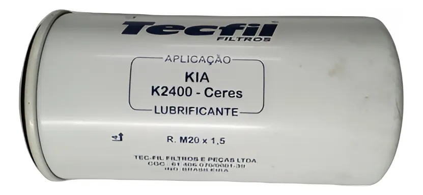 Filtro Óleo Kia Ceres Iveco 2.2 2.4 1993 a 1996