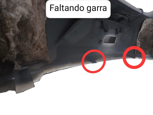 Parachoque Traseiro Ka Hatch 2015 2016 2017 2018