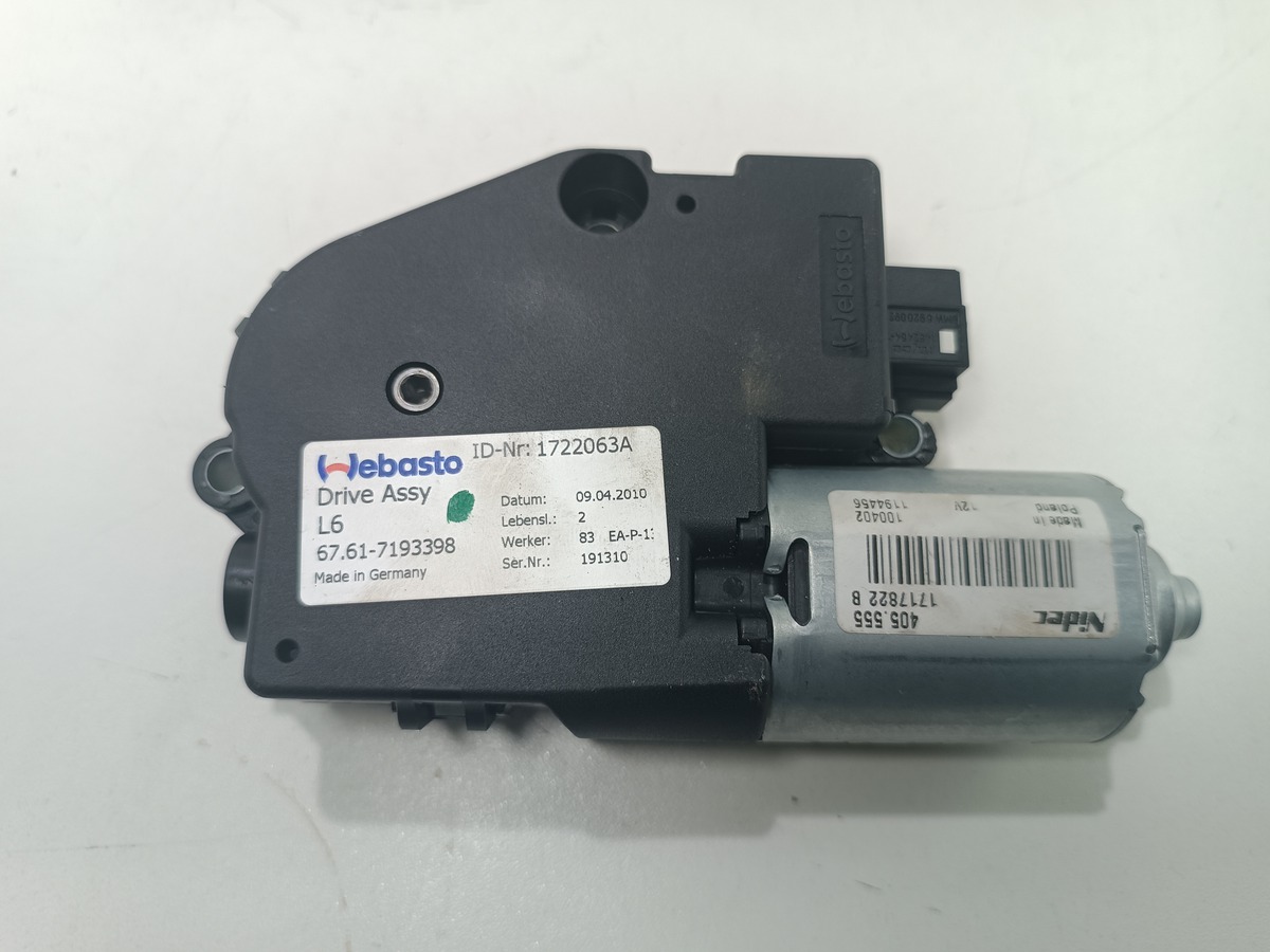 Motor Teto Solar Bmw 535i 2011 2012
