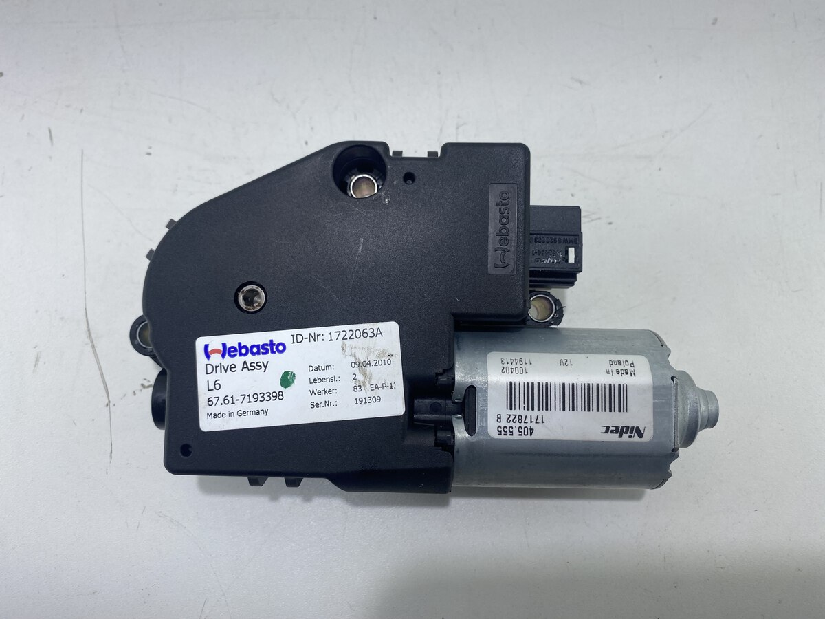 Motor Teto Solar Bmw 535i 2011 2012