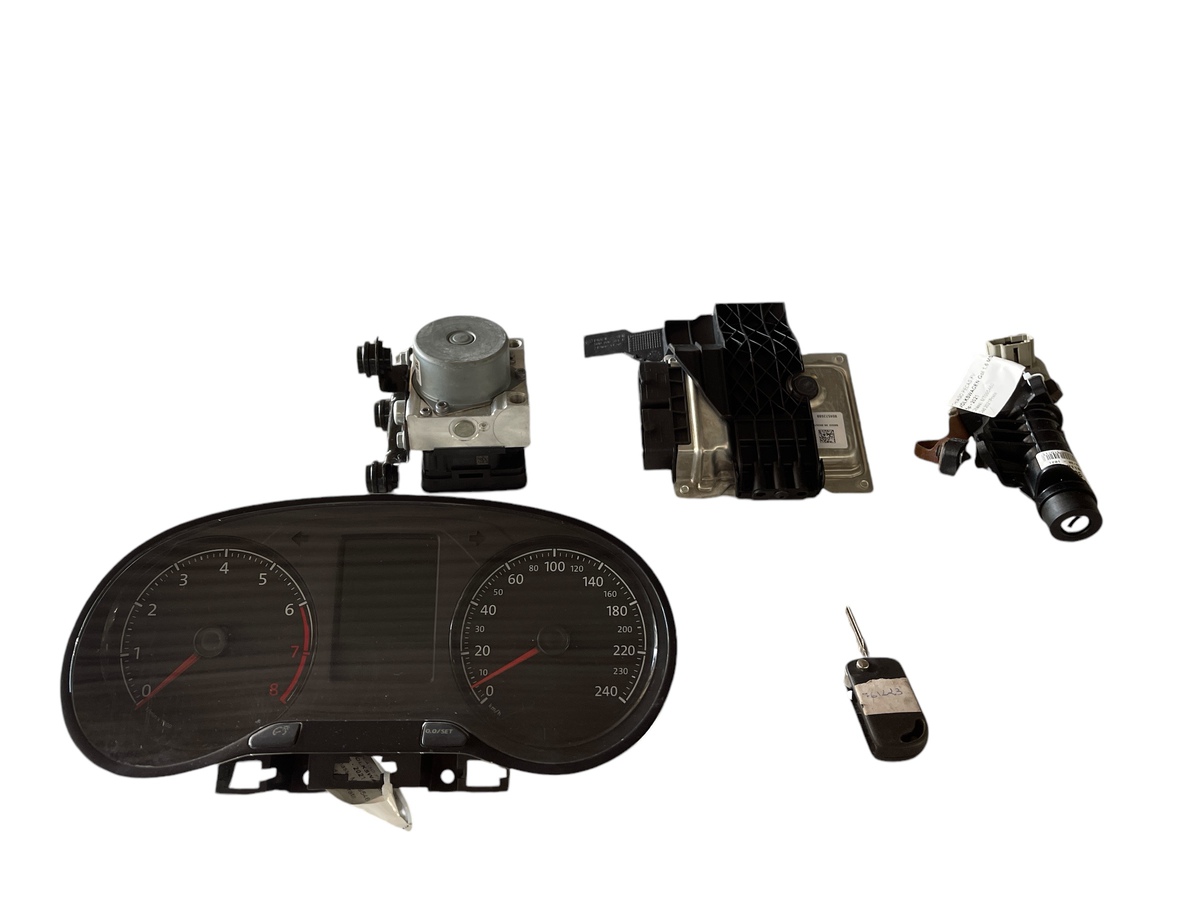 KIT MODULO INJEÇÃO VW GOL 1.6 8V MSI 2021 C/CHAVE