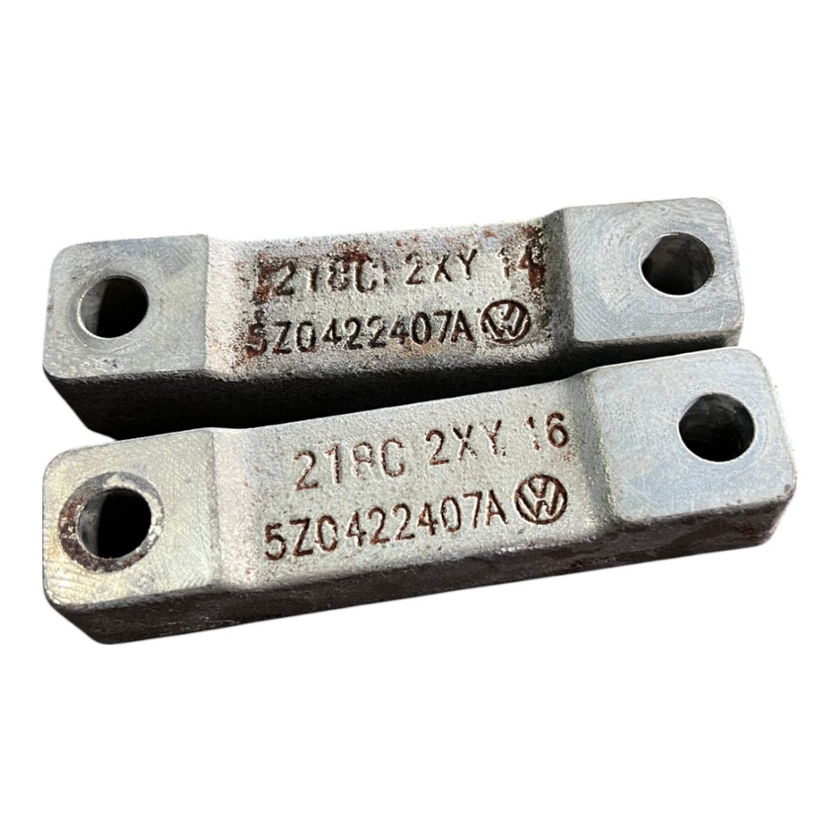 Par Calço Caixa Direção Fox Spacefox Gol Saveiro 5z0422407a