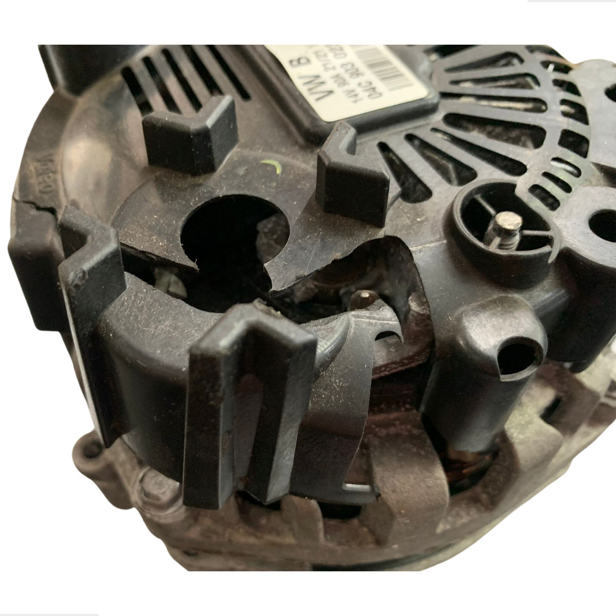 Alternador Gol Fox G7 G8 Up 1.0 12v 3cc 90A 2016 2017 detal 