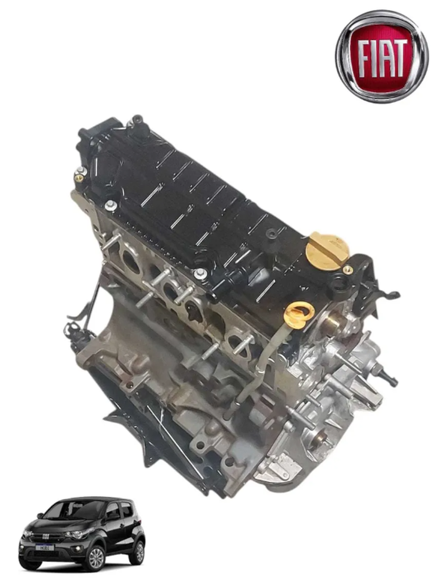 Motor Uno Mobi Grand Siena Palio Attractive 1.0 8v Evo 17/