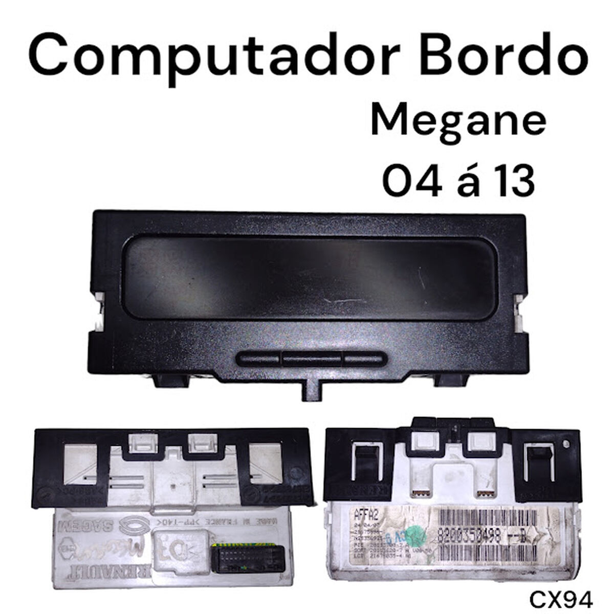 Display Computador Bordo Renault Megane 04 a 13