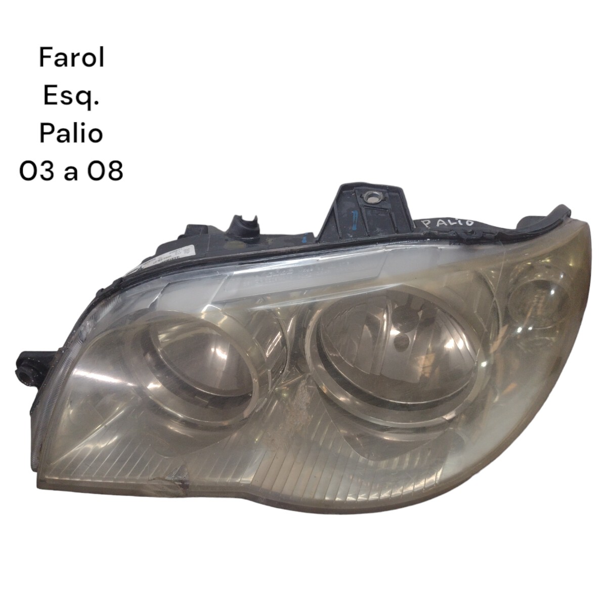 Farol Esquerdo Palio G3 04/17 Strada Siena 05/12 Com Det 