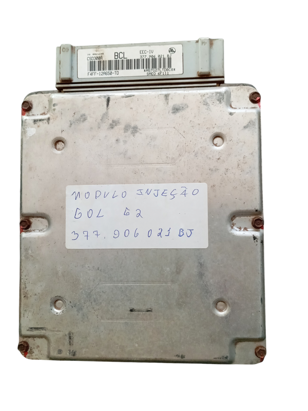 Módulo Injeção Volkswagen Gol Ap 1.8 Gas 92 A 99-377906021bj